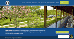 Desktop Screenshot of hotelfazendasaojoao.com.br